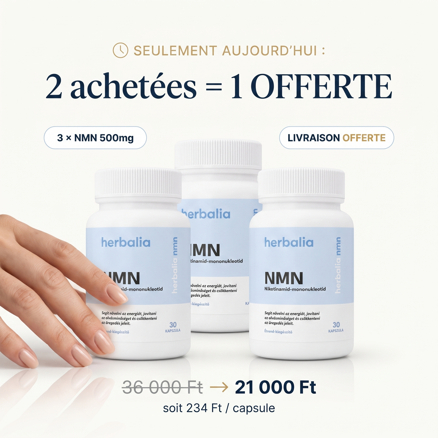 Pure NMN | 500mg Capsules